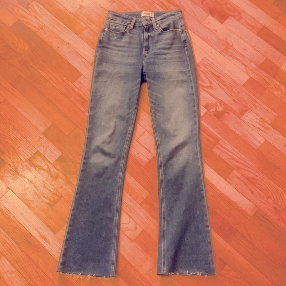 Bootcut high waisted Paige jeans